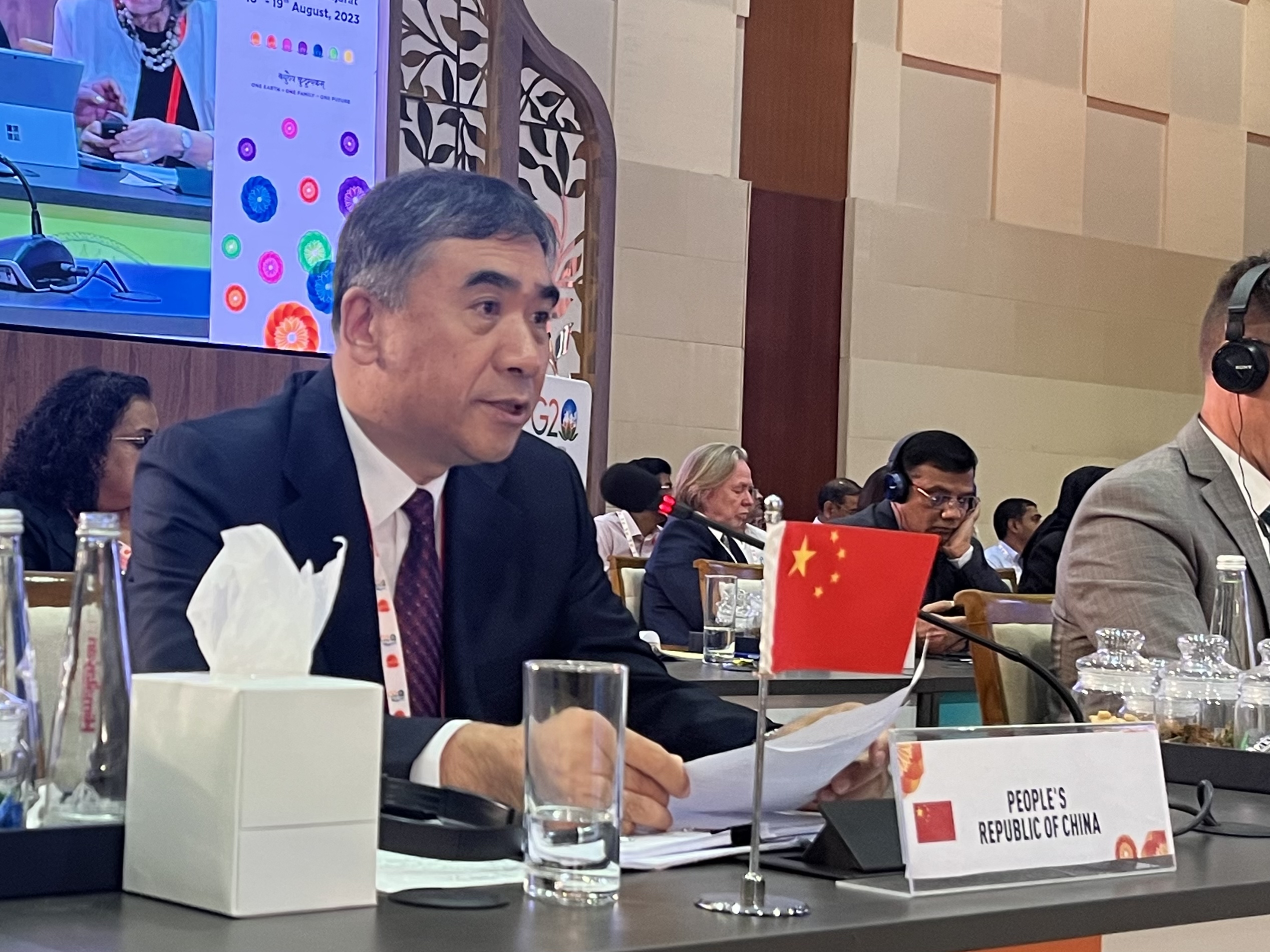 李斌副主任率团出席2023年二十国集团卫生部长会议和财政卫生联合部长会议