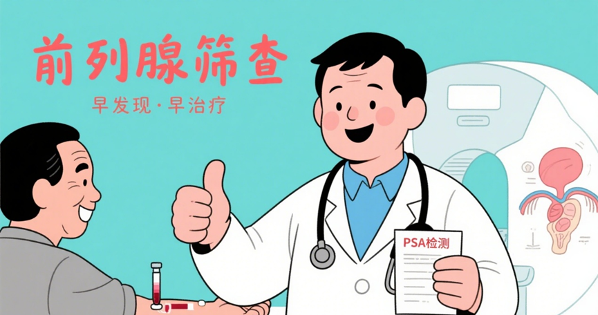 50岁后必做的健康功课！前列腺癌筛查，一文说清！