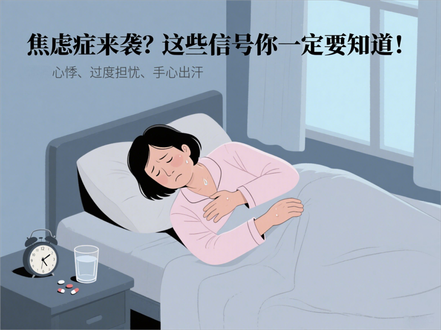焦虑症来袭？这些信号你一定要知道！