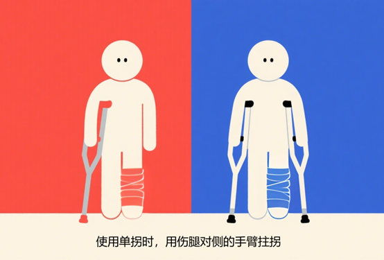 您的拐杖用对了吗？——骨科医生教您正确使用拐杖