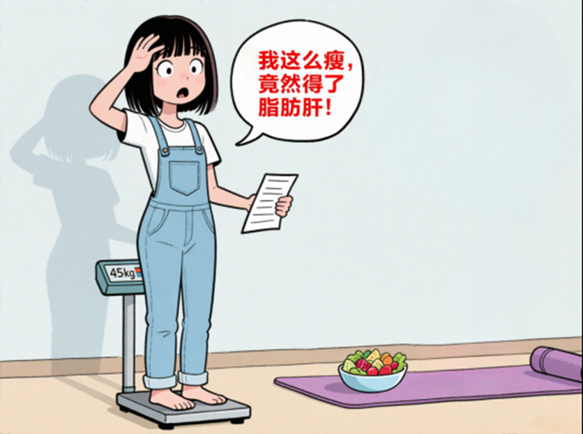 瘦子也会得脂肪肝？揭开非酒精性脂肪肝的六大误区