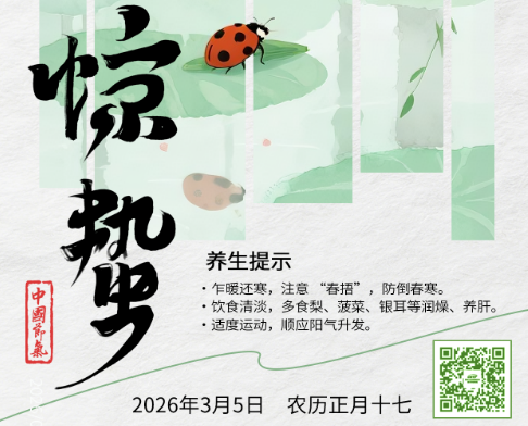 【惊蛰】春雷初鸣，万物复苏