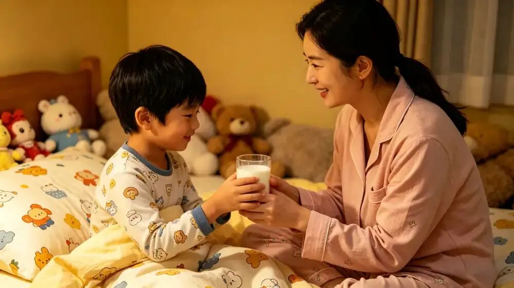 3岁男童每晚睡前喝牛奶吃饼干，反而又矮又瘦营养不良，医生：这样补，反而耽误长高