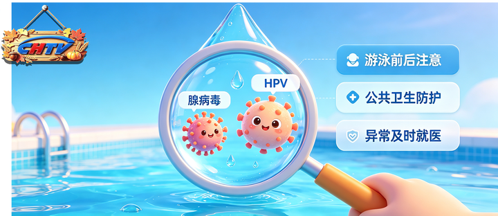 泳池里的腺病毒和HPV：哪些需要担心，哪些不必过虑